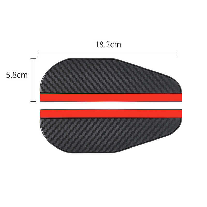 Upgrade Upgrade Car Rearview Mirror Protector Rain Eyebrow Cover Universal Car Rearview Sun Visor Rain Shield Protector Auto Car Accessories