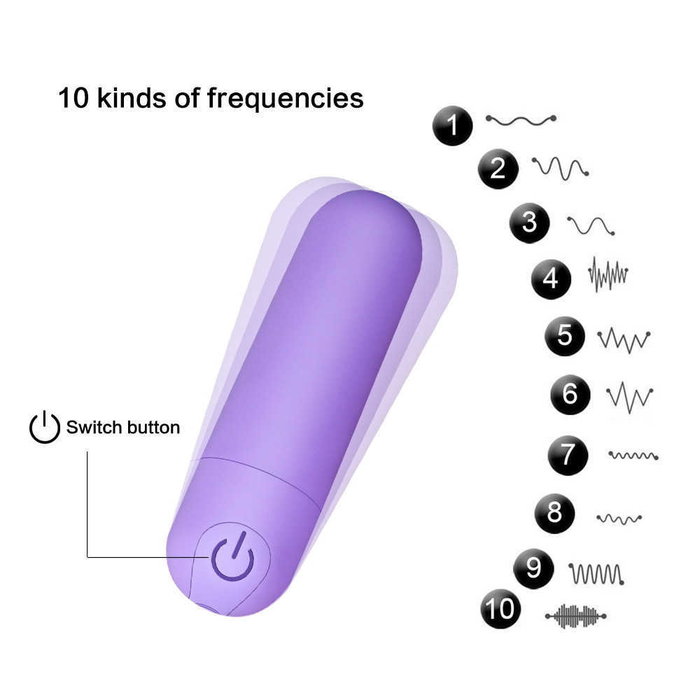 10-скоростная пуля USB заряд G-Spot MASSAGER MINI VIBRATO