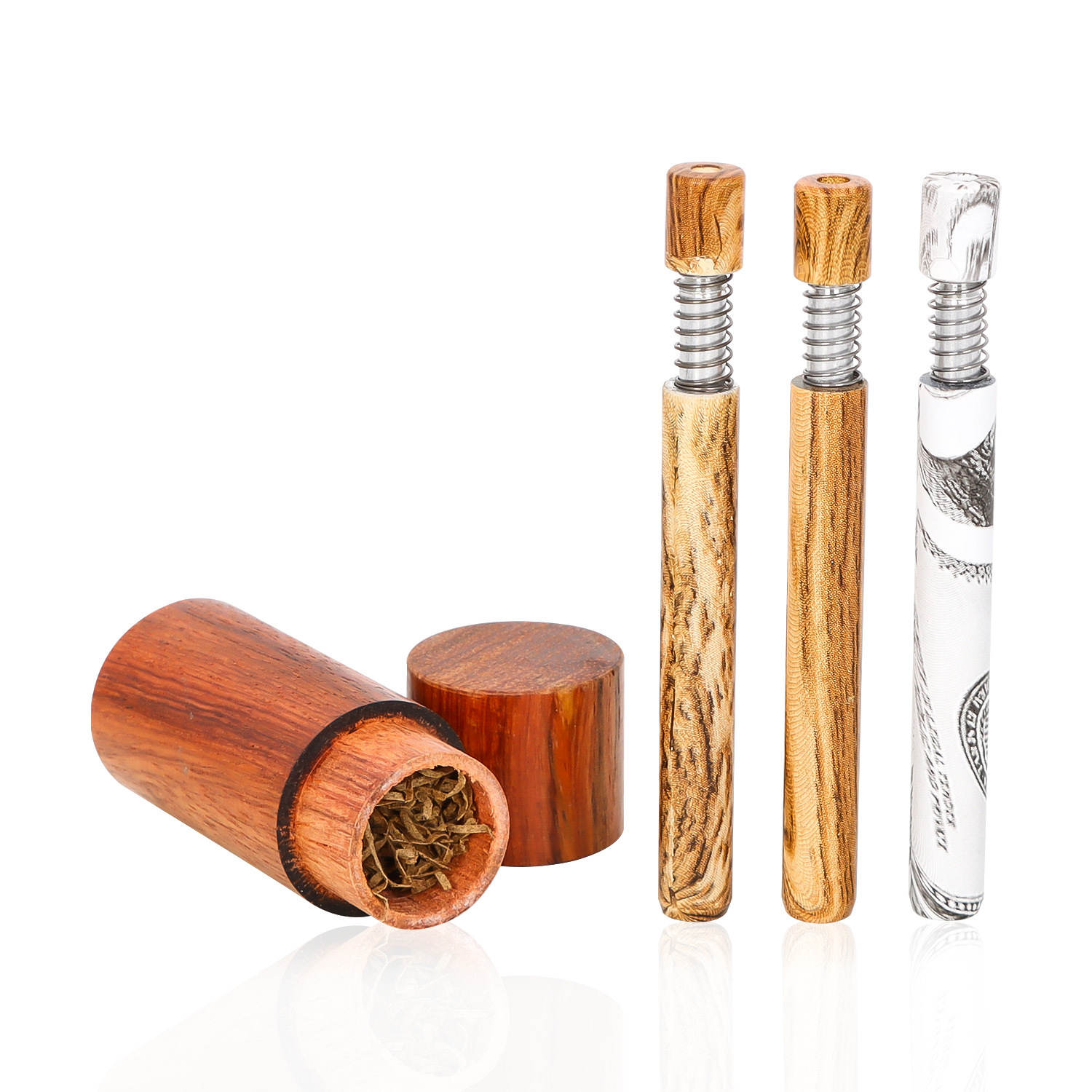 Pipes à fumer Nouvelle pipe en bois de vente chaude, pipe de couleur en bois brut
