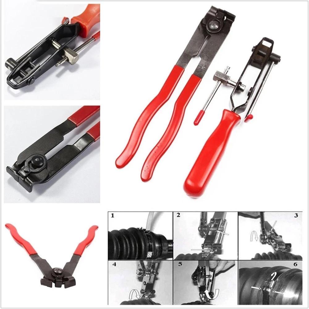 Screwdrivers CV Joint Starter Clamp Pliers MultiFunction Band Banding Hand Tool Automobile CV Joint Boot Clamps Pliers Car Banding Tool