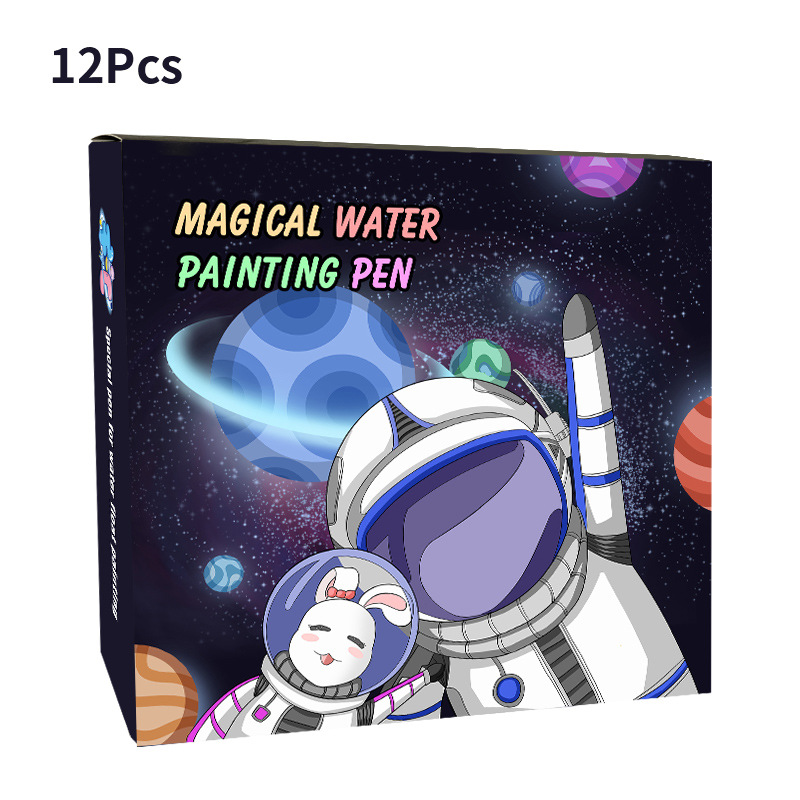 Magical Water Painting Pen Whiteboard Markers Floating Ink Pen Doodle Water Pens Montessori Early Education Art Supplies HZ0012