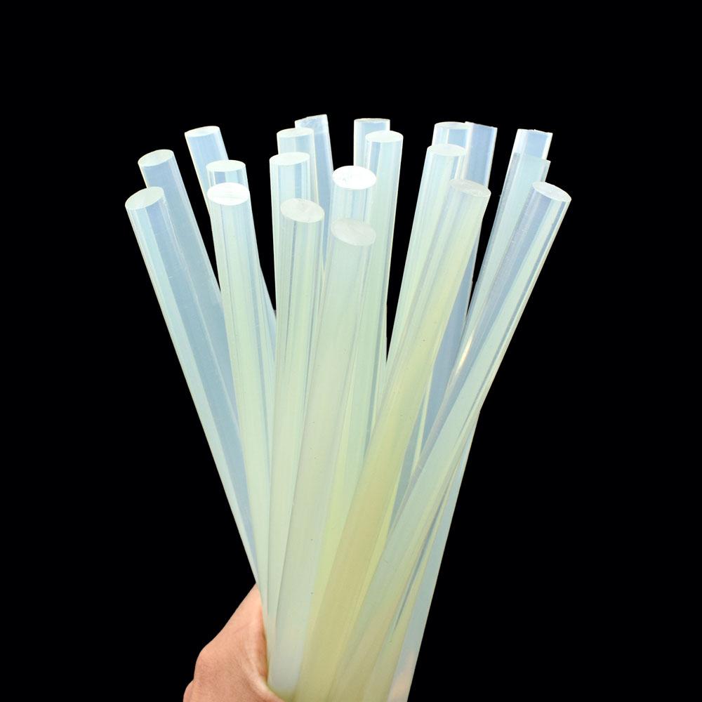 sticks NEWACALOX White 11mmx200mm Hot Melt Glue Sticks for Electric Glue Gun Silicone Craft Album Repair Tools For Alloy