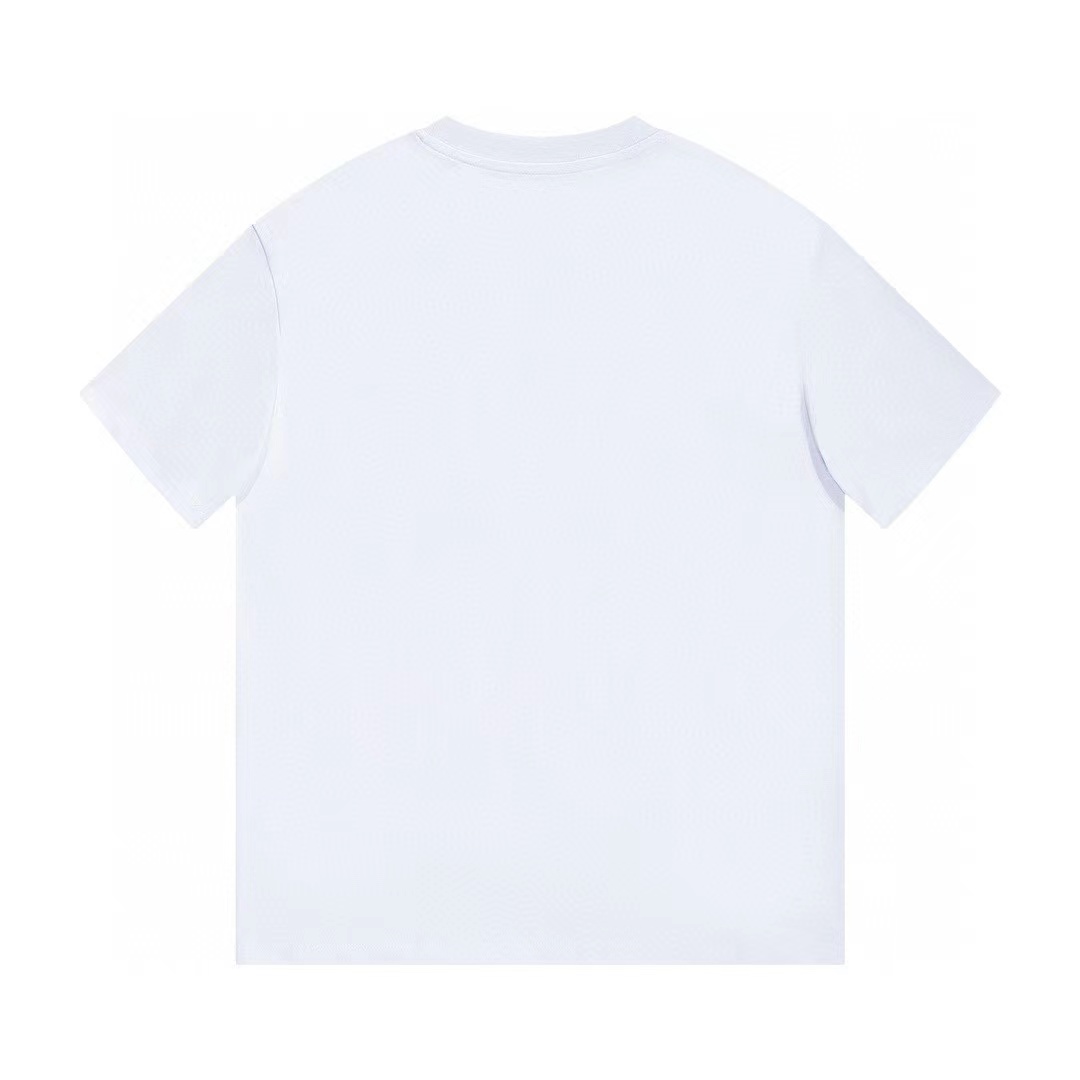 2023 New Men Tir Shirt Designer Full Logo T-shirt Camiseta de luxo Menino Mulheres Manga curta Camisetas de algodão puro de algodão puro arco-íris
