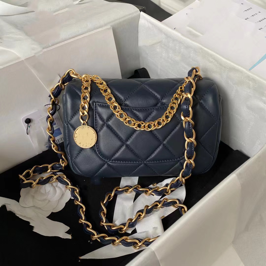 2023 épaule luxes designers épaule sac à main sac fourre-tout designer femmes de haute qualité sacs à bandoulière en cuir qualité classique sac à rabat caviar avec sacs de boîte pour 10A