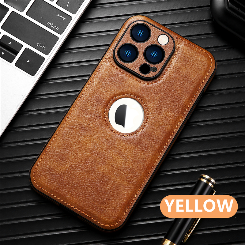 Retro Vintage Leather Vogue Phone Case для iPhone 14 13 12 11 11 Pro Max XR XS Samsung Galaxy S23 Ultra S22 плюс полный защитный мягкий бампер с твердым цветом Anti-Fall Anti-Fall