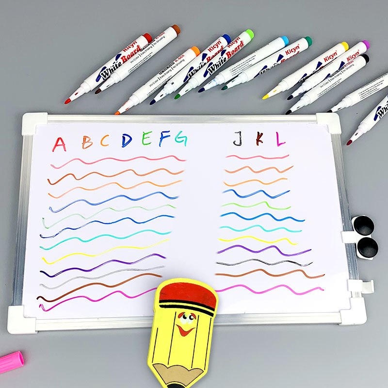 Magische waterschilderpijn Witbordmarkeringen Drijvende inktpen Doodle Water Pens Montessori Early Education Art Levers Hz0012