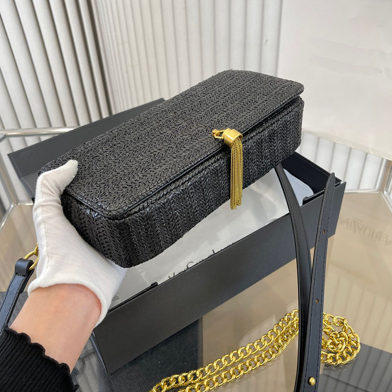 2023 Umschlag mit Kaviar Heiße Umhängetaschen Klassische Kettenhandtaschen Hochwertige Umhängetasche Umhängetasche mit Box