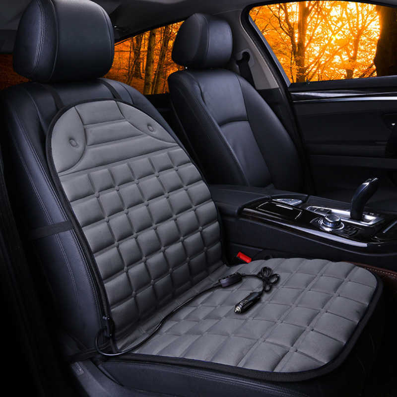 NIEUW 12V Auto verwarmde stoelkussen Cushion Cover Verwarming Elektrische autostoelen Kussen Kussen Keep Warm Universele autostoeltje in de winter in de winter