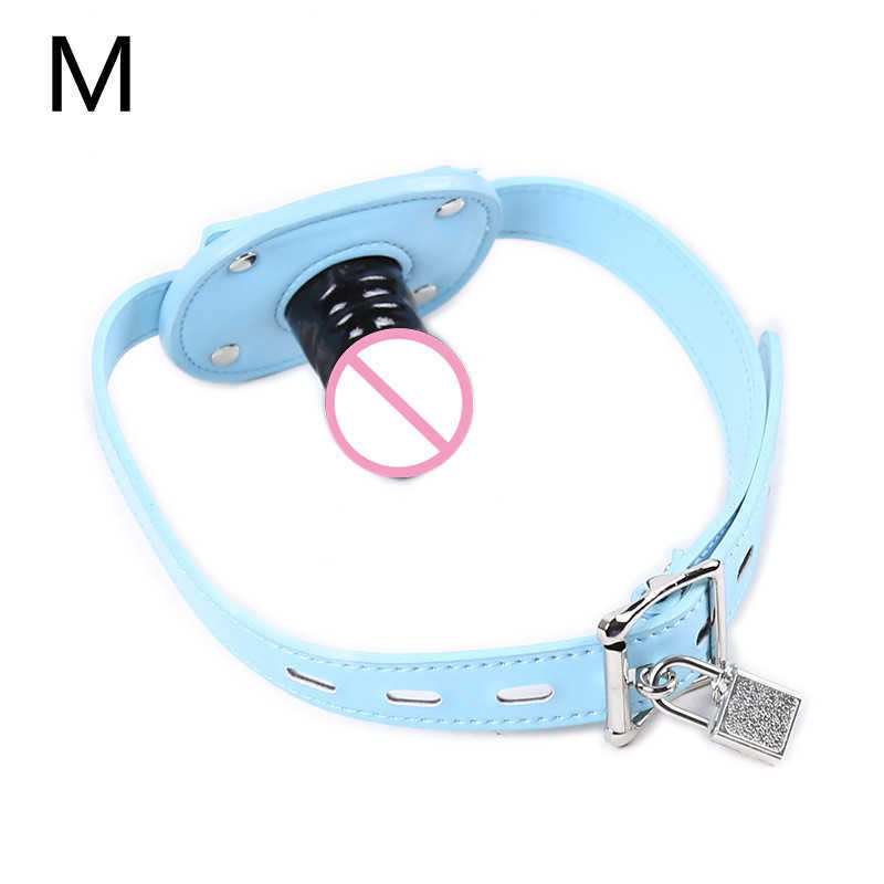 Massage Bouche Ouverte Gag Bite Silicone Pénis Plug Gode Fétiche Bondage Sex Toys BDSM Esclave Produits pour Femme Adulte Jeu PG0017 / PG0019