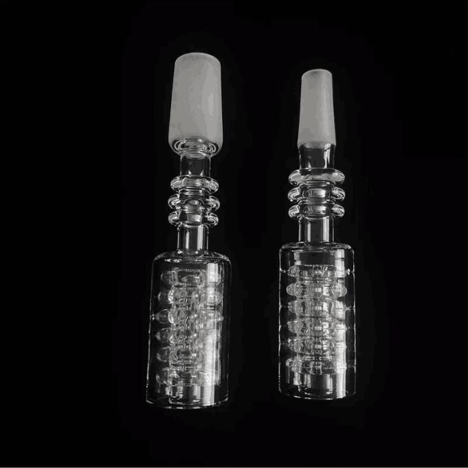 Latest Frosted Flower Quartz Tips Banger for Filter Smoking Mouthpiece 10mm 14mm 19mm Hookahs Water Pipes Bongs Oil Rigs Bangers Tools