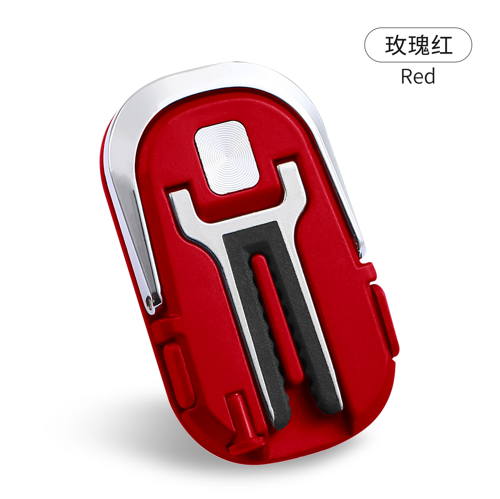 Car phone holder Car air outlet navigation finger ring holder 2-in-1 multi-functional finger ring buckle oval holder