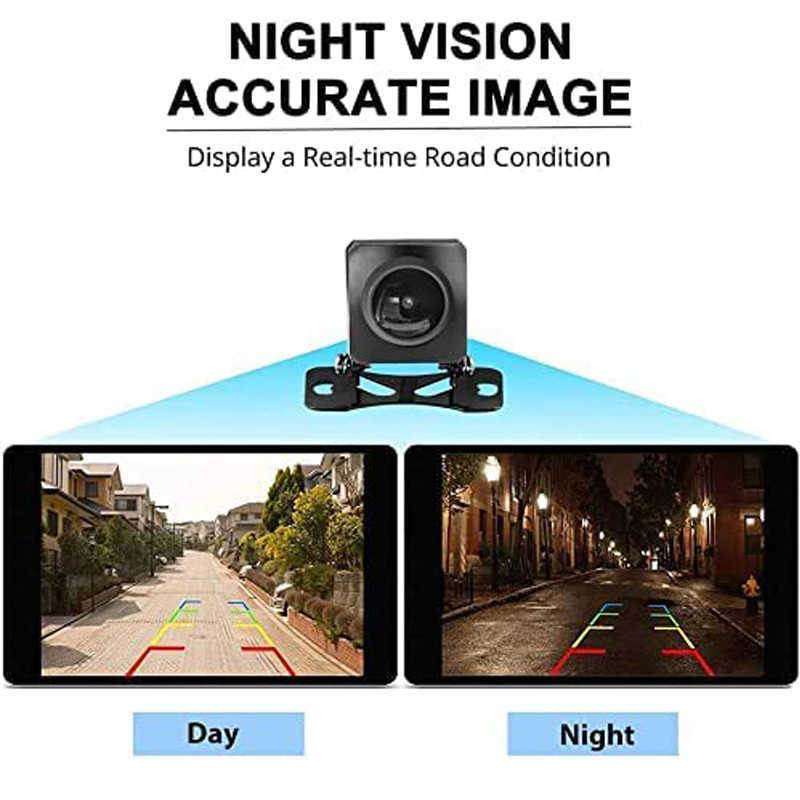 New Car Vehicle CCD/AHD Rear View Reverse Camera 4 Glass Lens HD 1080P Starlight Night Vision Reverse Camera Backup Parking Sensors