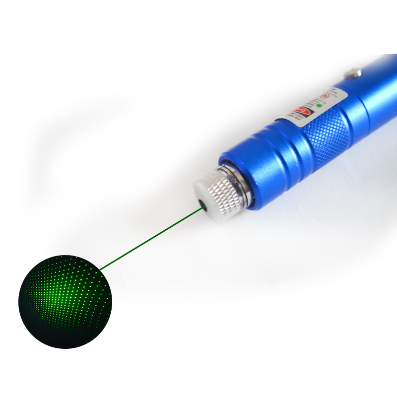 710 USB charger Laser Pointers Green Light 532nm Adjustable Focus Laser Pen with Box Package