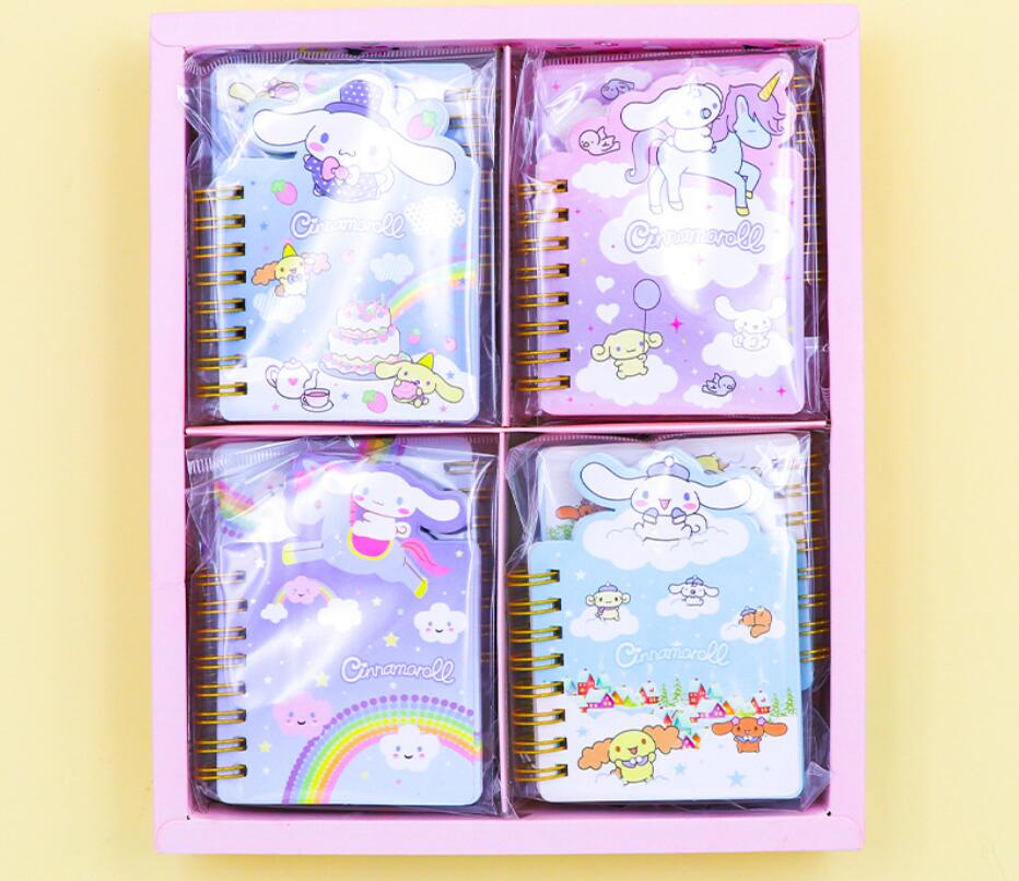 かわいい3色Kawaii Purple Kuromi Style Notepad Student Memos Learning Mini Notepads for Kids Festivalギフト学用品