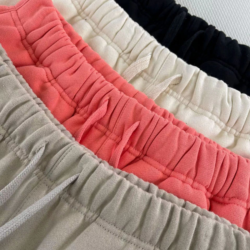 Shorts de grife de grife de grife de cor de algodão puro de cor de algodão puro da moda curta