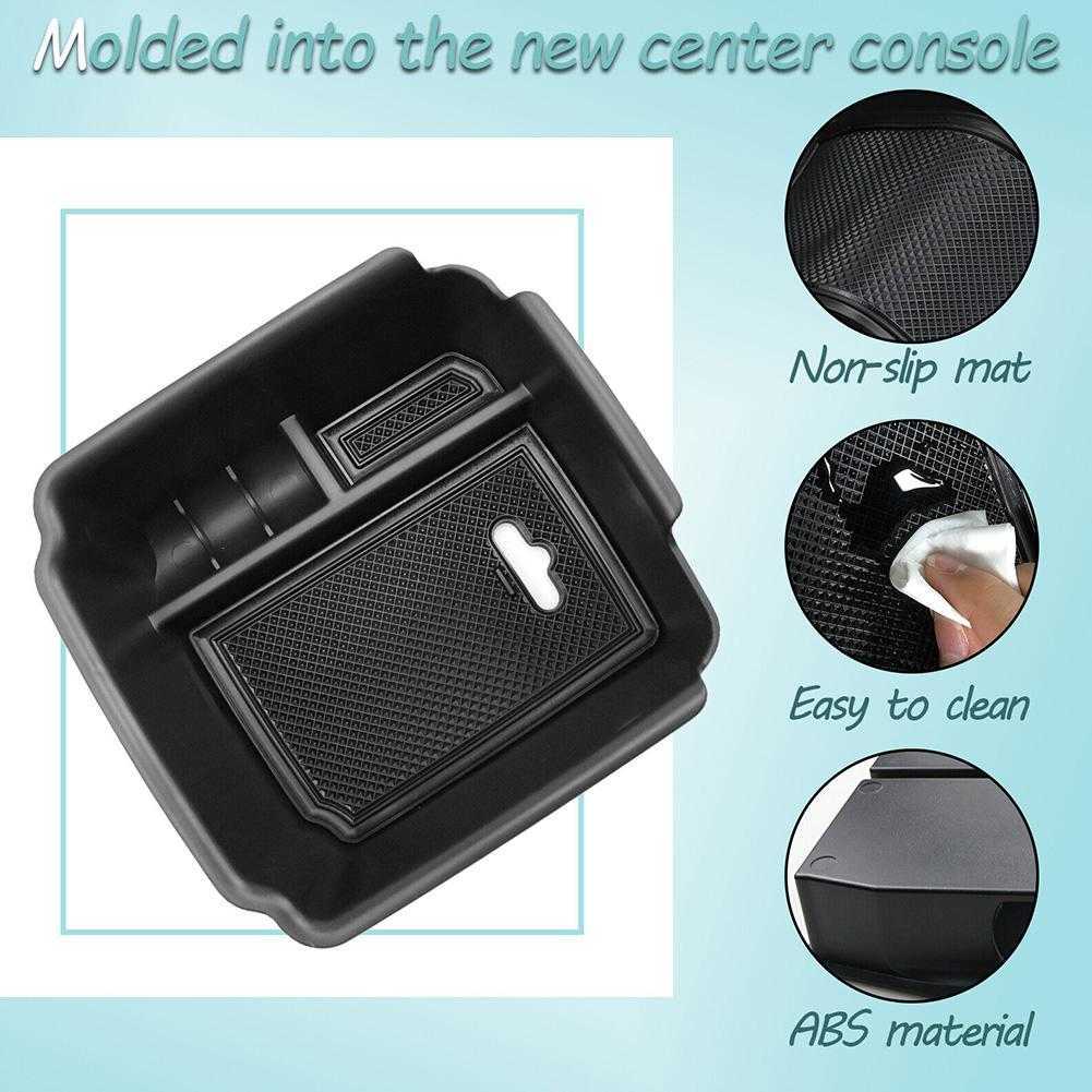 Car Color My Life Car Armrest Box Storage Volkswagen VW Tiguan Mk2 2016 - 2020 Central Console Storage Box Interior Organizer