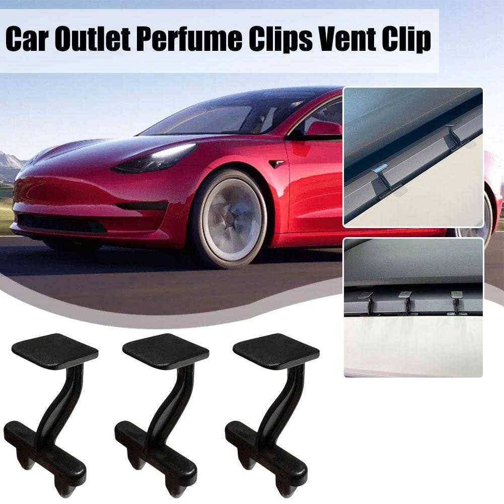 Upgrade Yz For Tesla Model Y Model 3 Air Outlet Aromatherapy Clip For Tesla Model3 Electric Car Modely Interior Car Clip Accessories