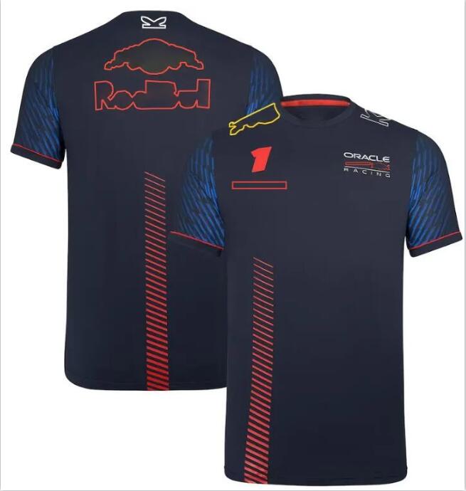 982m herrar Polos F1 Formel One Racing T-shirt Ny sommarrundhals Kort ärm samma anpassningsbara