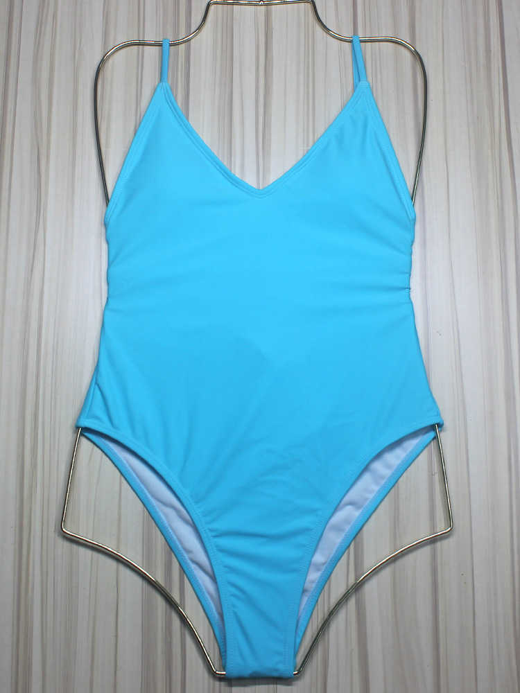 MEDIA DA MUNDA SIDADOR S-XL PRACH SOLIDADE MULHES MULHERES BIKINI BODYS SEXY BODYS ONE PIECE MUNDAS MULHERES DE BEAÇÃO CUTO DE LODA LODA BAIXA MONOKINI H230515