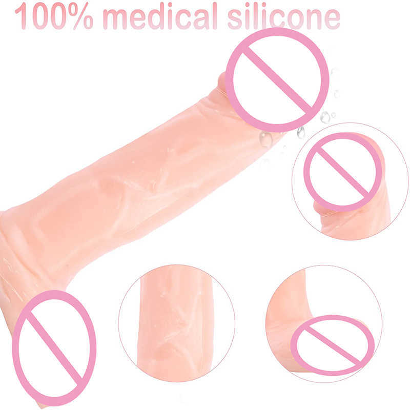 4 inch realistische kleine beginnende plug zachte anale dildo met gebogen schacht en ballen