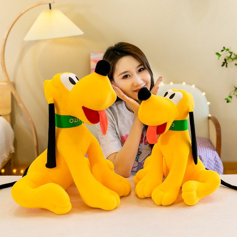 Groothandel Anime Cute Puppy Plush Toys Children's Games Playmates Holiday Gifts Room ornamenten