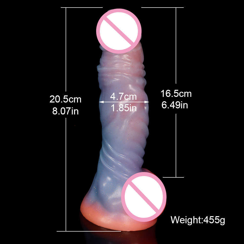 Big Dragon Dragon Anal Dildo Anal Cup de Sucção Realista Penis Faloimitador Dick Silicone Dildos para Mulheres Lésbica Gay Sex Toys Products