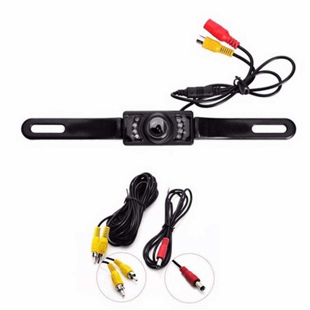 Car Waterproof HD Car RearView Reverse Backup Camera License Plate Night Vision