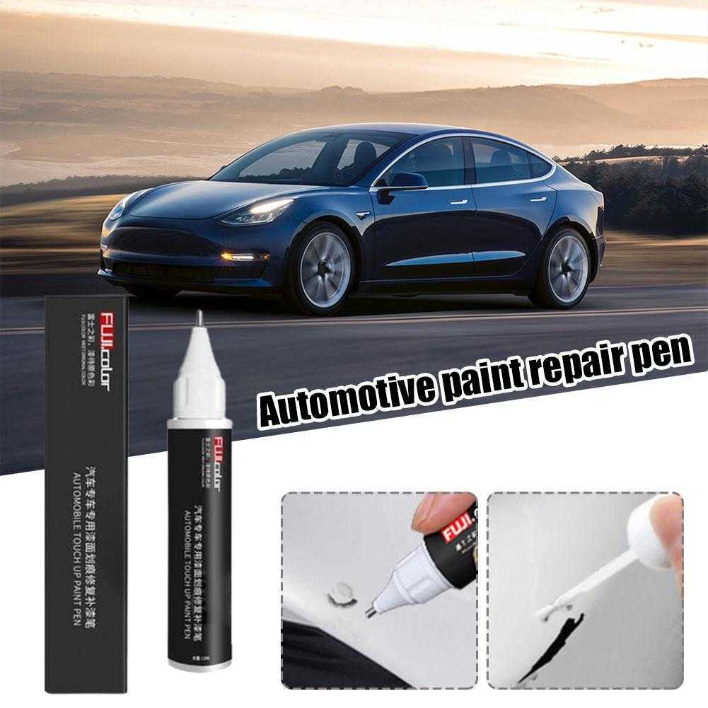ملاءمة جديدة لـ Tesla Model 3 X Y Y S Car Scratch Remover Paint Pains Paint Paint Pen