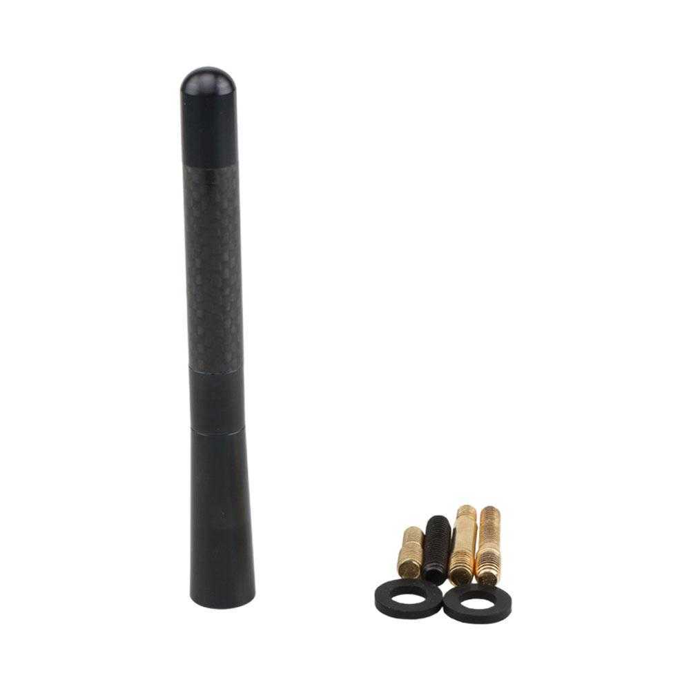 Nova Antena de Modificação de Carros Universal Rádio Antena de Fibra de Carbono Exterior para Chevy Silverado Ram F150 F250