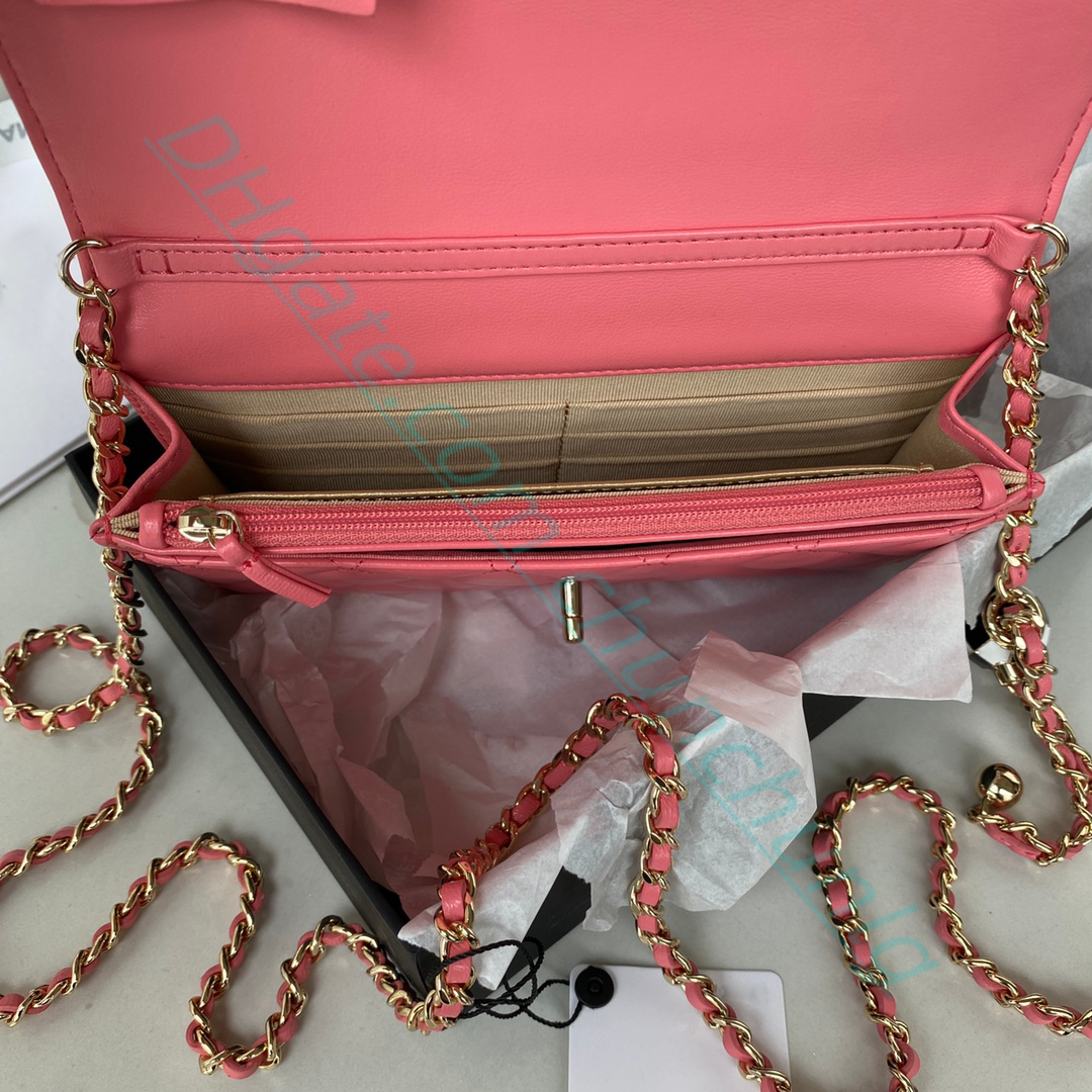 bolsos de diseño MUJER diseñadores de lujo Bolsos de hombro cadena de bolsos de cuero real Mensajero cosmético Bolsos de compras Totes monedero de dama Caja original