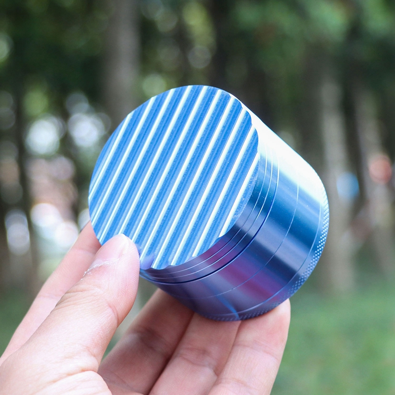 Latest 63MM Smoking Colorful Aluminium Alloy Dry Herb Tobacco Grind