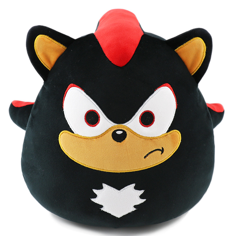 Круглая и катящая ежа Sonic Plush Toy Super Sony Flipper Plush Toy