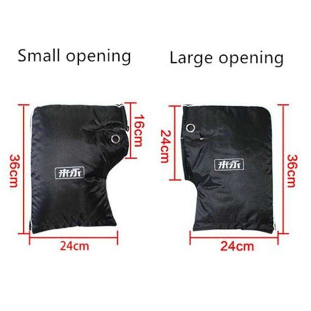 Car Protective Motorcycle Scooter Thick Warm Handlebar Muff Grip Handle Bar Muff Rainproof Riding Winter Warmer Thermal Cover Gloves