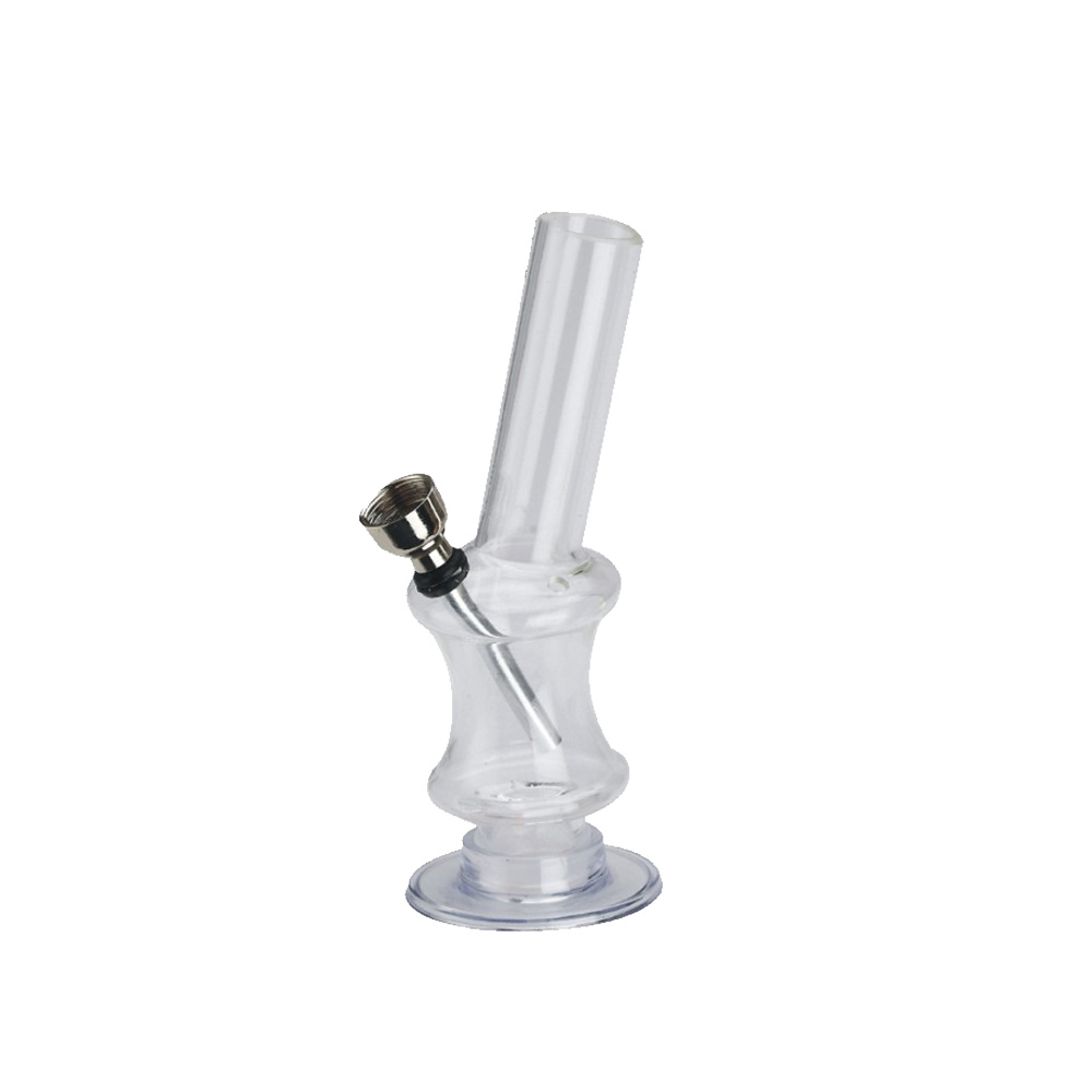 Mini Handy Handheld Smoking Bong 6 Colours Acrylic Water Pipe Tobacco Bong Smoking Tools Accessories Wholesale