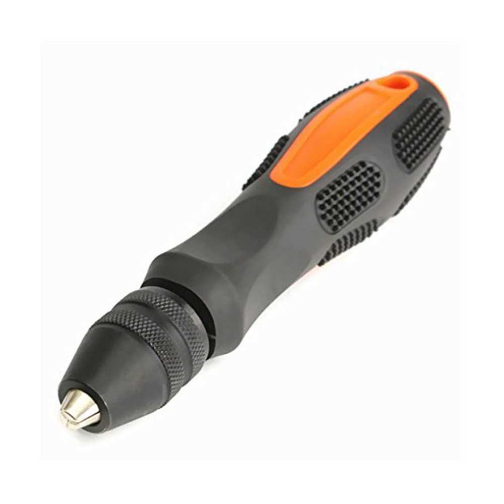 Nova ferramenta de perfuração de mão de pino ajustável A-016 de 0,5-8mm com modelo de fenda de fixação sem chave do modelo de chuck