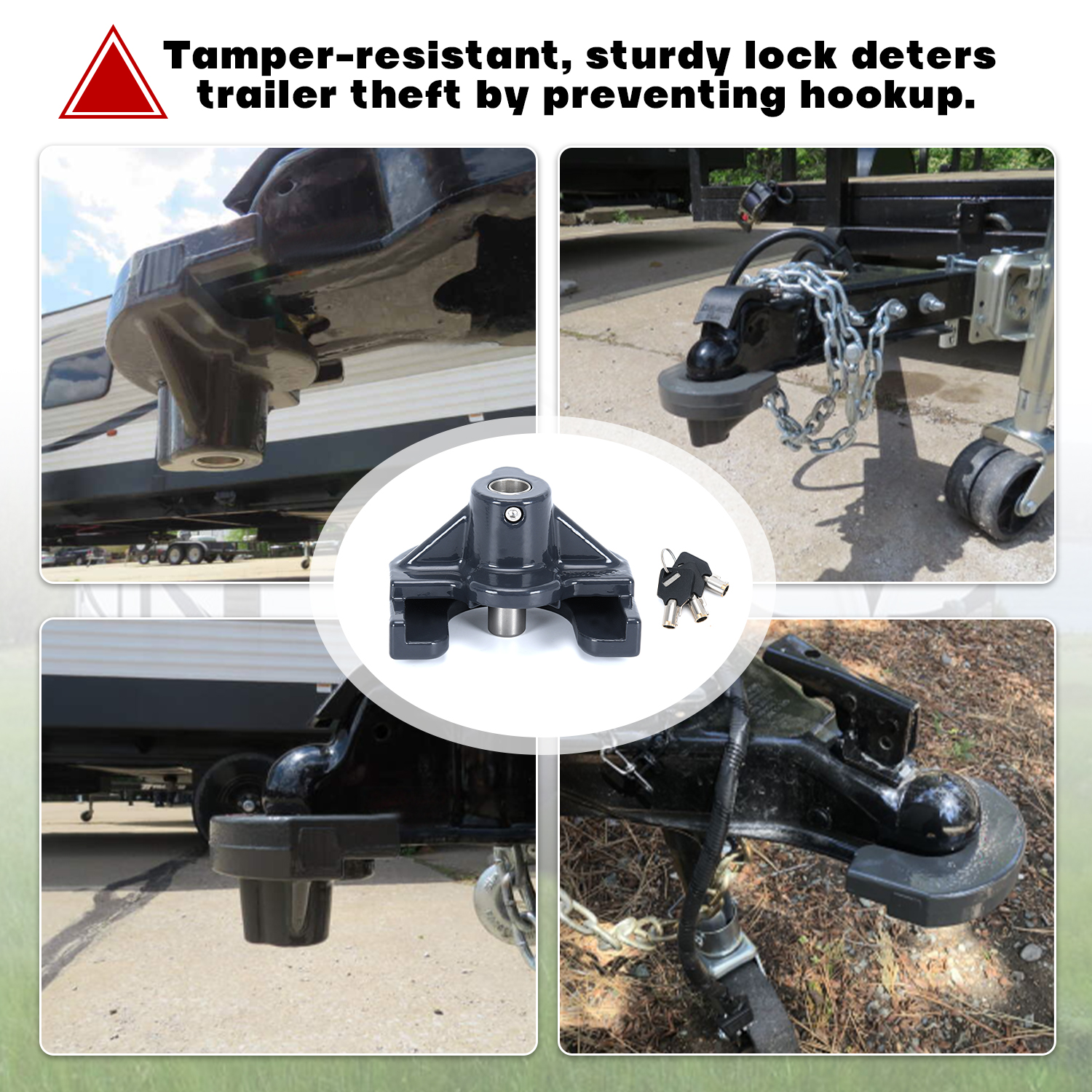 2 polegadas trailer de travador de trava de 2 polegadas travador de trailer se encaixa apenas no acoplador específico de 2 polegadas PQY-WTH10