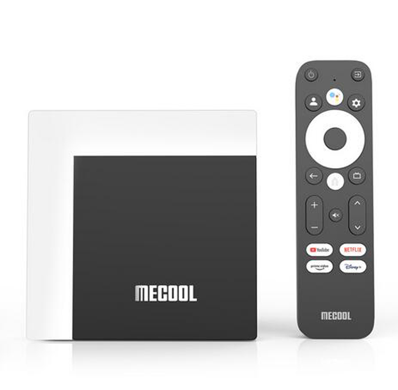 MECOOL KM7 Plus Global TV Box Android 11 Google TV Amlogic S905Y4 2GB DDR4 16GB EMMC 100M LAN INTERNET ANDROID 11 SMART TV Netflix Player