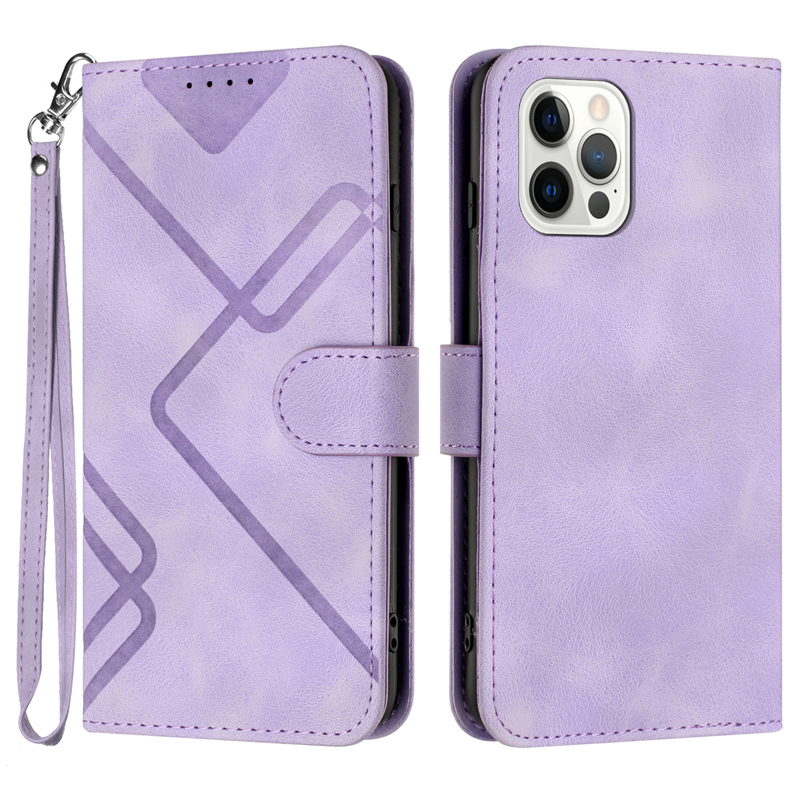 Läderplånbok för iPhone 14 plus 13 Pro Max 12 11 XR XS X 6 7 8 Business Skin Feel Hand Feel Card Slot Flip Cover Holder Phone Pouch