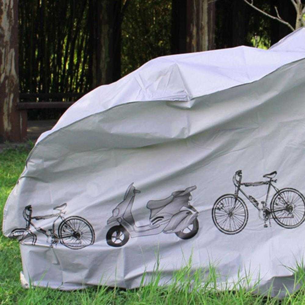 新しいユニバーサルグレーモトバイクオートバイカバーダスト防水屋外屋内レインプロテクターカバーカバーカバーコート用のスクーター