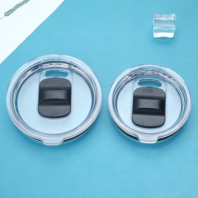 Gobelet tasse couvercles magnétiques de remplacement cristal clair couvercle gobelets Mag curseur couvercle anti-éclaboussures pour tasses 30 oz 20 oz