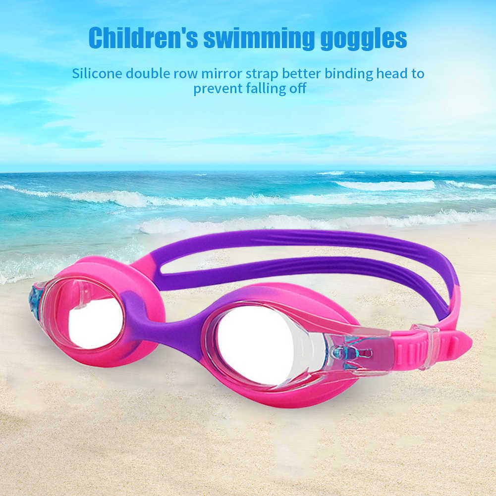 goggles Kids Swimming Goggles Anti-Fog Swimming Glasses Eyewear Leak Proof Comfortable Pool Accessories for 3-14 Years Children P230516