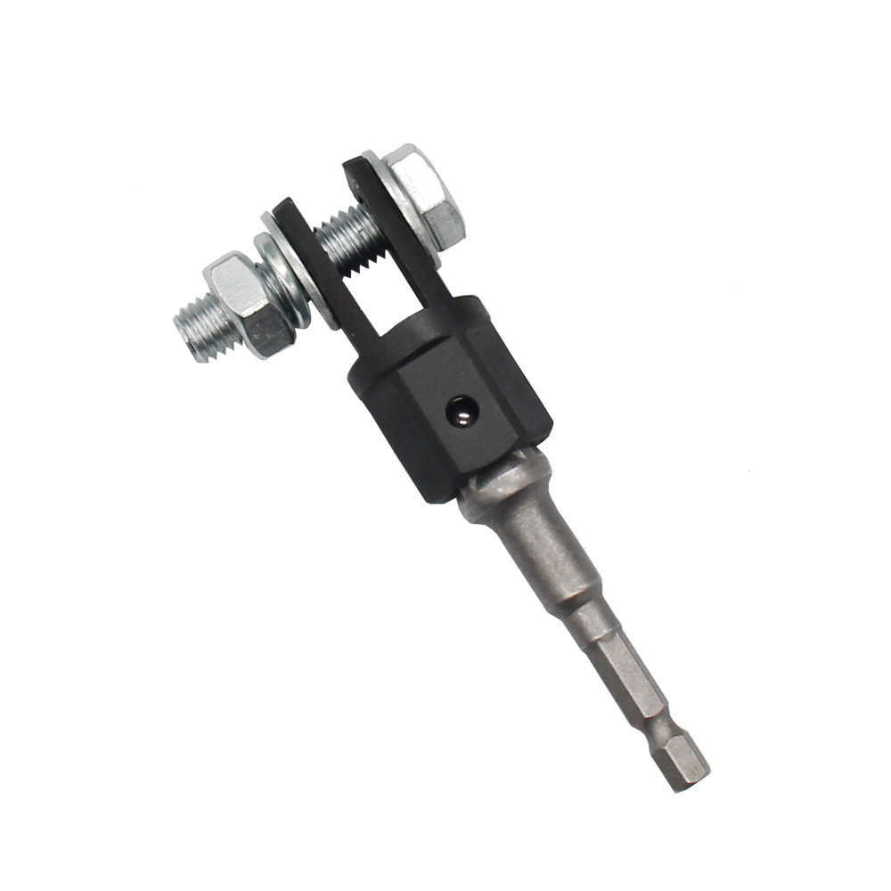 New Scissor Jacks Adaptor Drive Impact Wrench Adapter Tool Jack Shear Chrome Vanadium Steel Adapter Steel Ball Joint Rod 1/2 Inch