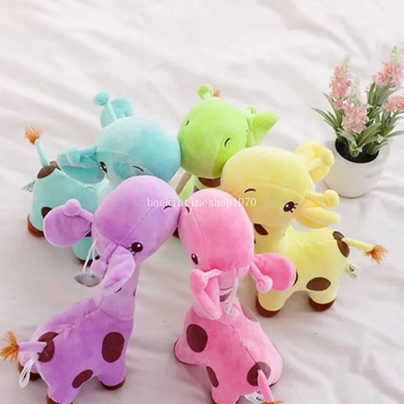 New Cute Plush Giraffe Soft Toys Animal Dear Doll Baby Kids Children Birthday Gift for Choices