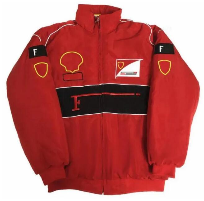 F1フォーミュラワンレーシングジャケットは完全に刺繍されています。チームワークウェア295F