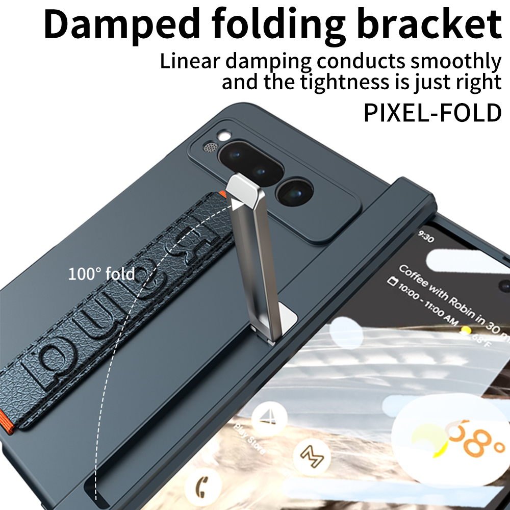 Кожа кожа для запястья для Google Pixel Case Crackte Cracket Magnetic шарнир защитная пленка обложка экрана