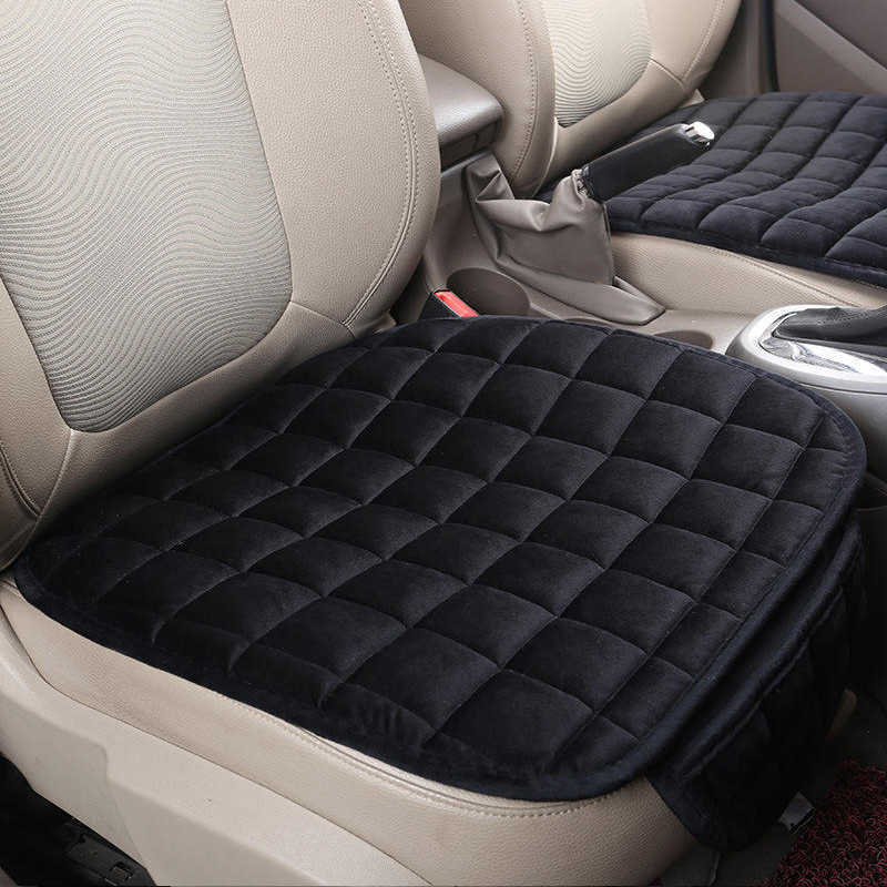 New Universal Winter Warm Car Seat Cover Cushion Anti-slip Front Chair Seat Breathable Pad Car Seat Protector Seat Cover Accessories