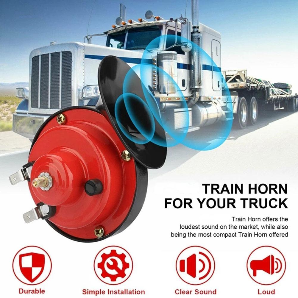 Nytt 300dB Super Train Horn för 12V Power Supplies Car-Boat Motorcyklar Automotive Houd Speaker Car THEAPER Sound Signal