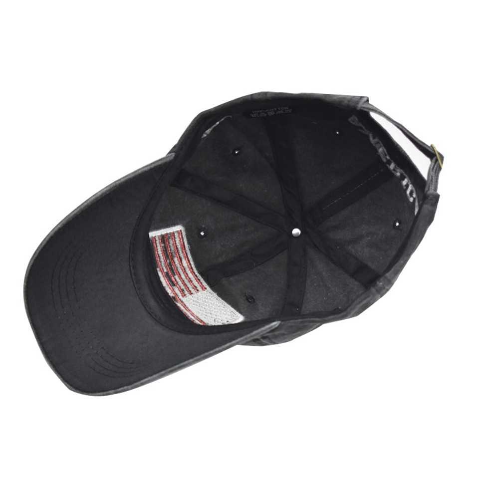 Ball Caps Męska amerykańska flaga baseballowa czapka taktyczna armia bawełniana wojskowa kapelusz amerykański unisex hip hop hat sport czapki czapki na zewnątrz AA220517