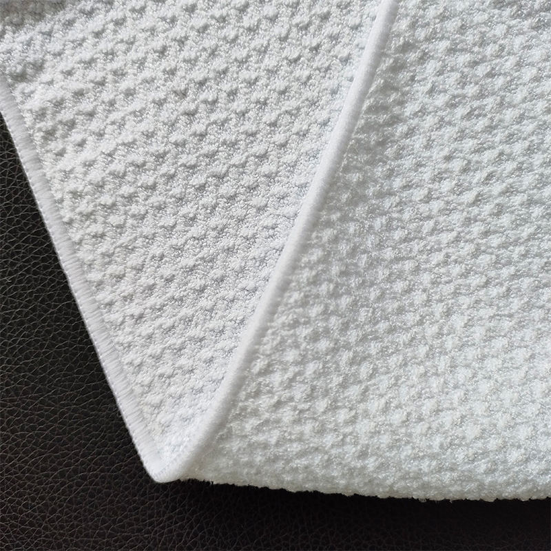Sublimering golfhandduk polyester värmeöverföring tom vita våffelhanddukar
