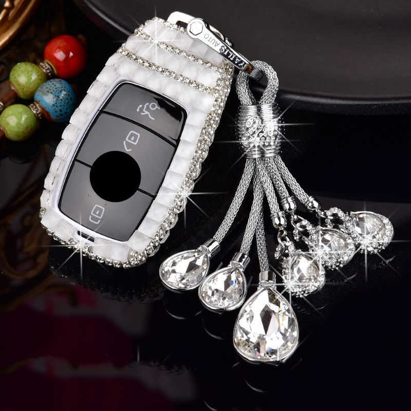 NOVO ACESSORI para Benz E Class Key Case E200L C180L A B C E S G GLB GLC GLE GLS GLS W177 W205 W213 W222 G63 X167 E200 E300 AMG